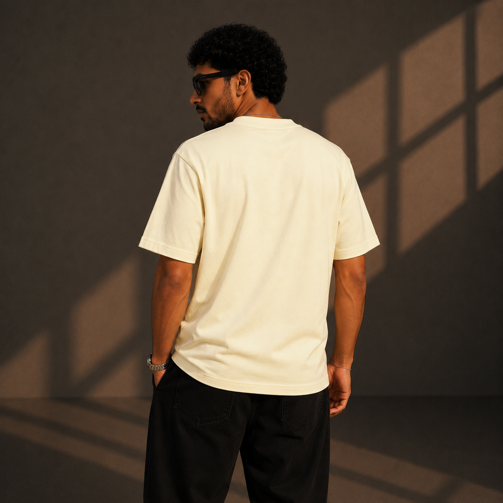 OFF THE RECORD® Butter Cream Oversized T-Shirt