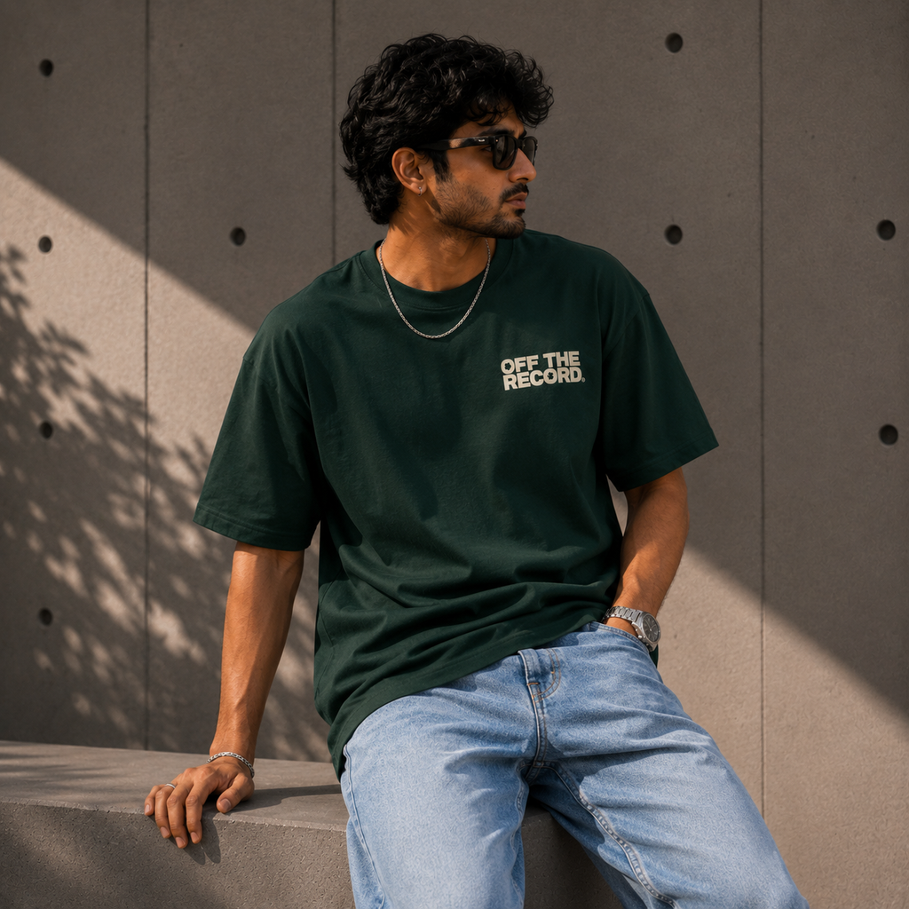 OFF THE RECORD® Cheery Cheetah Oversized T-Shirt.