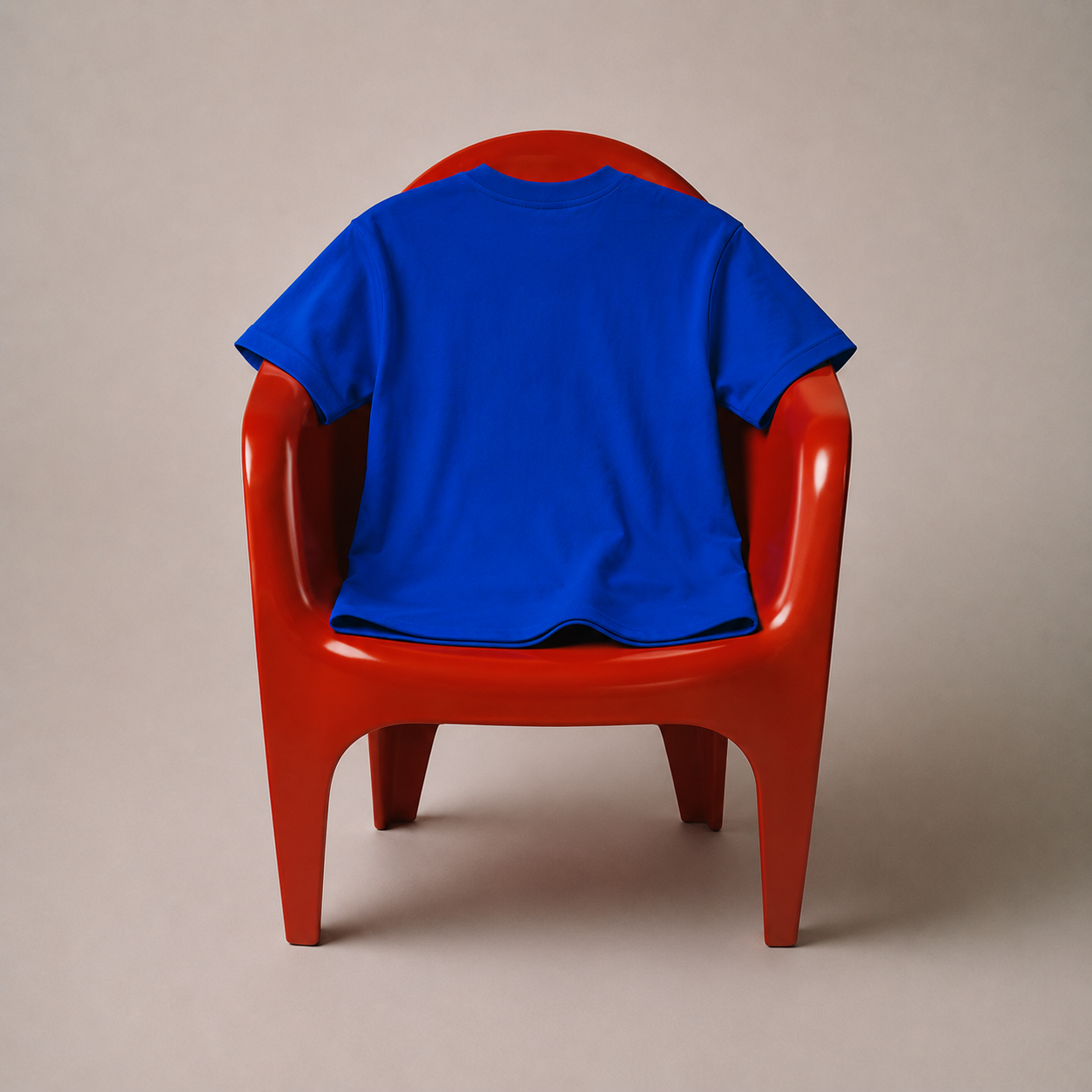 OFF THE RECORD® Royal Blue Oversized T-Shirt