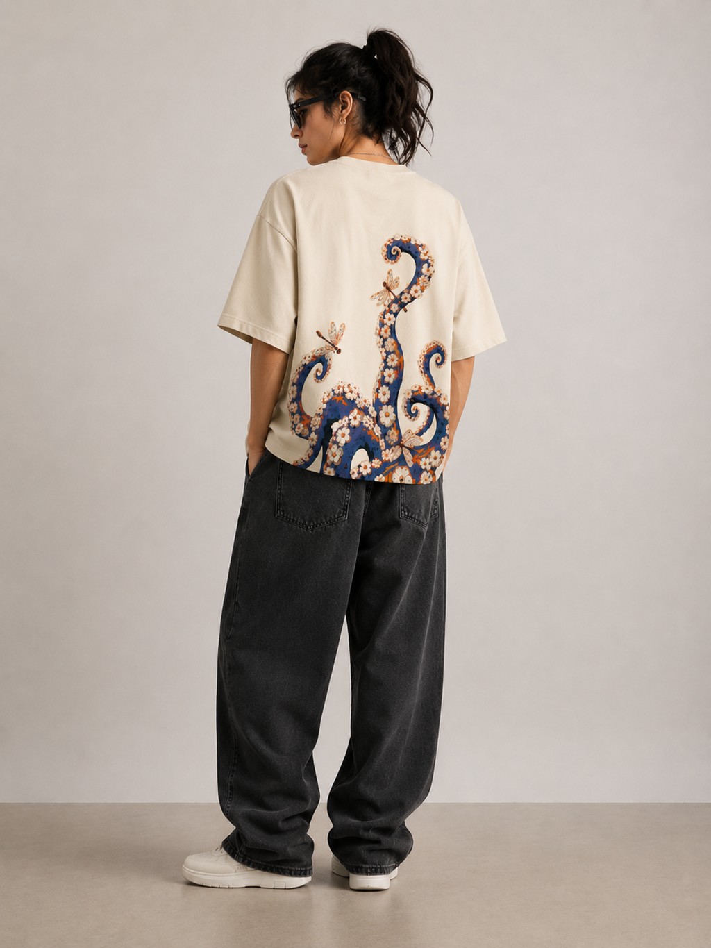 OFF THE RECORD® Ocean muse Oversized T-Shirt